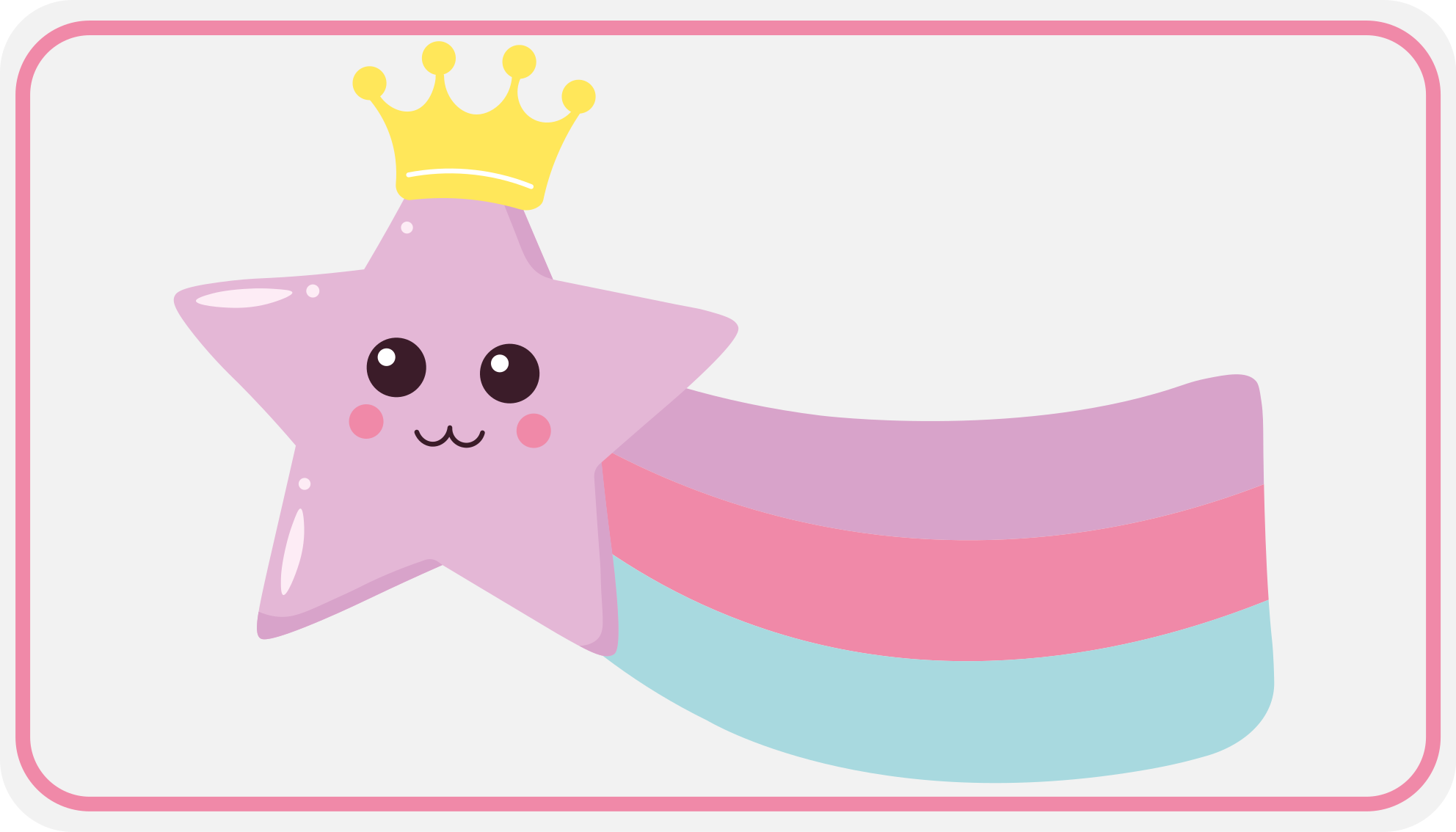 Cute girly star design star vinyl rug - TenStickers