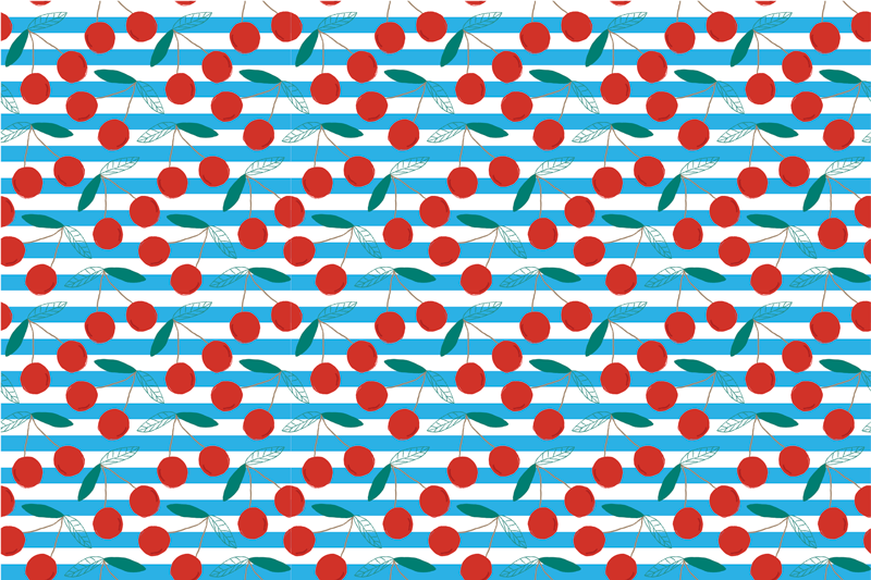 Cherry blossom display kitchen vinyl rug - TenStickers