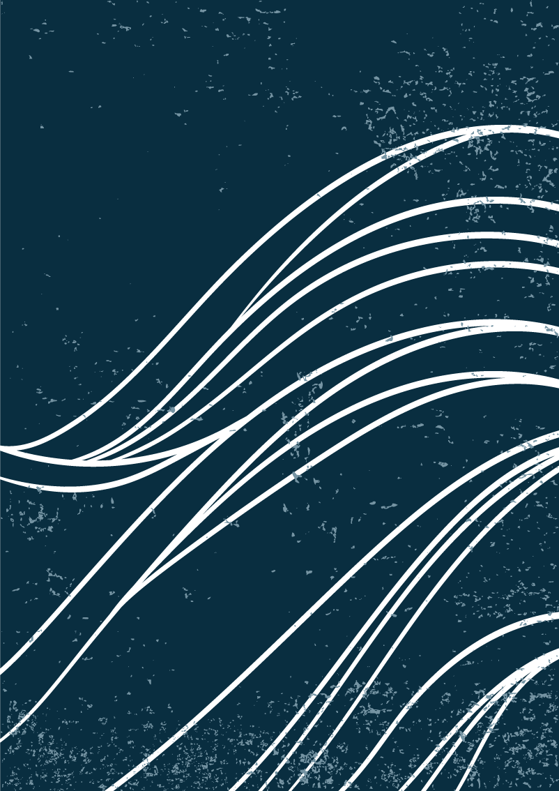 Water geometric art vinyl rugs - TenStickers