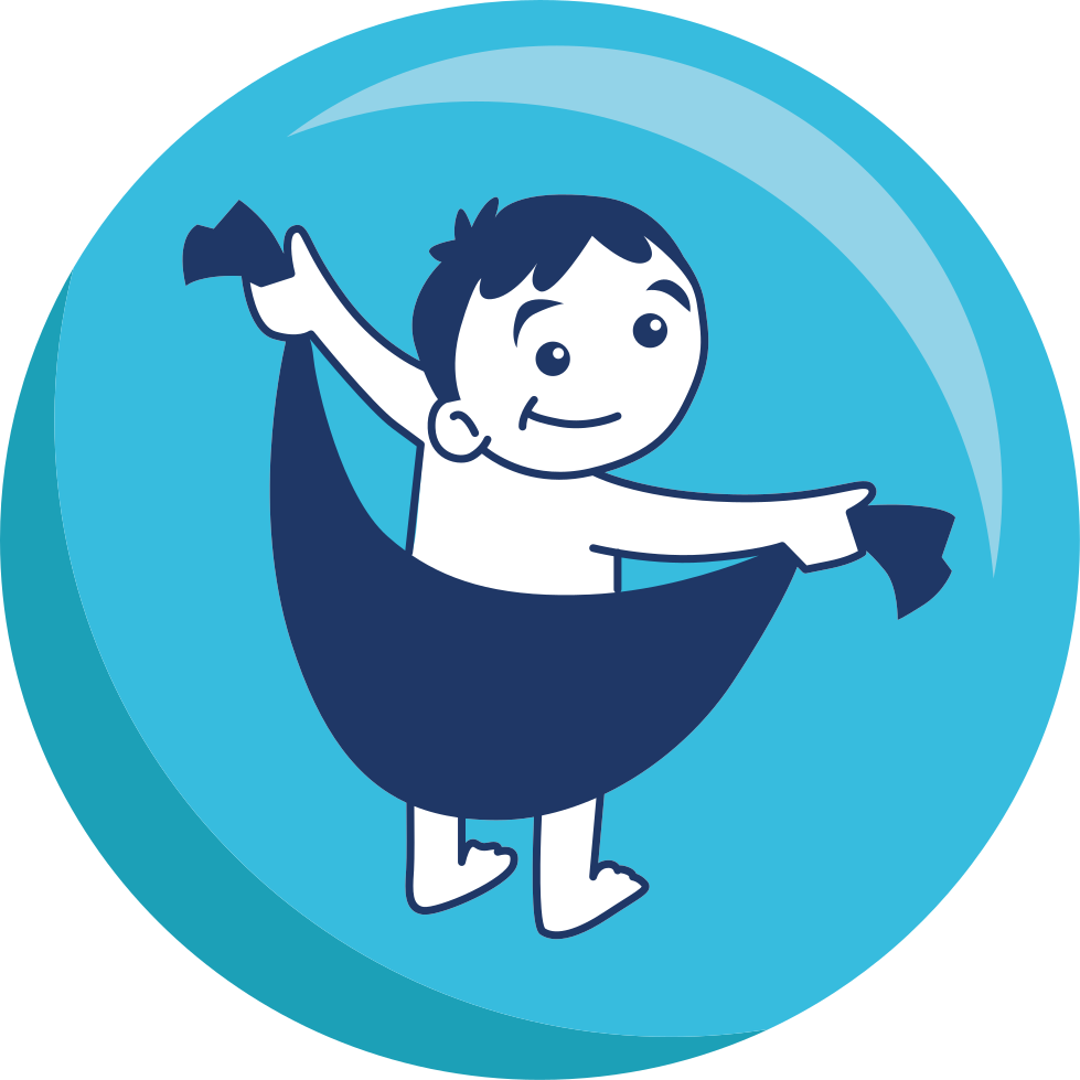 Joyful Child Play vinyl rug - TenStickers