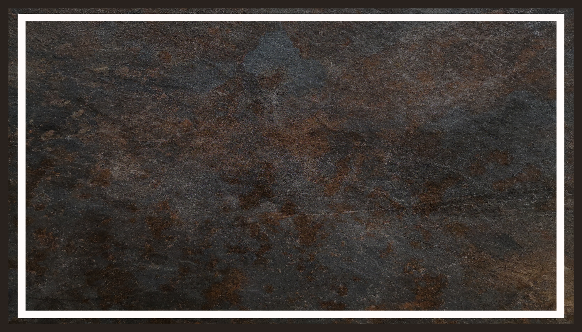 Dark oxid texture rustic tile carpet - TenStickers