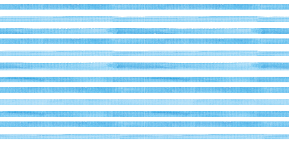 Blue Motif stripes vinyl rug - TenStickers