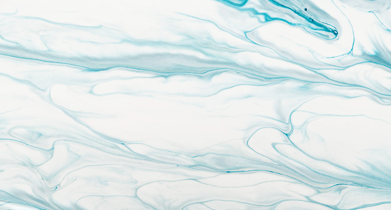 Light blue and white marble texture carpet - TenStickers