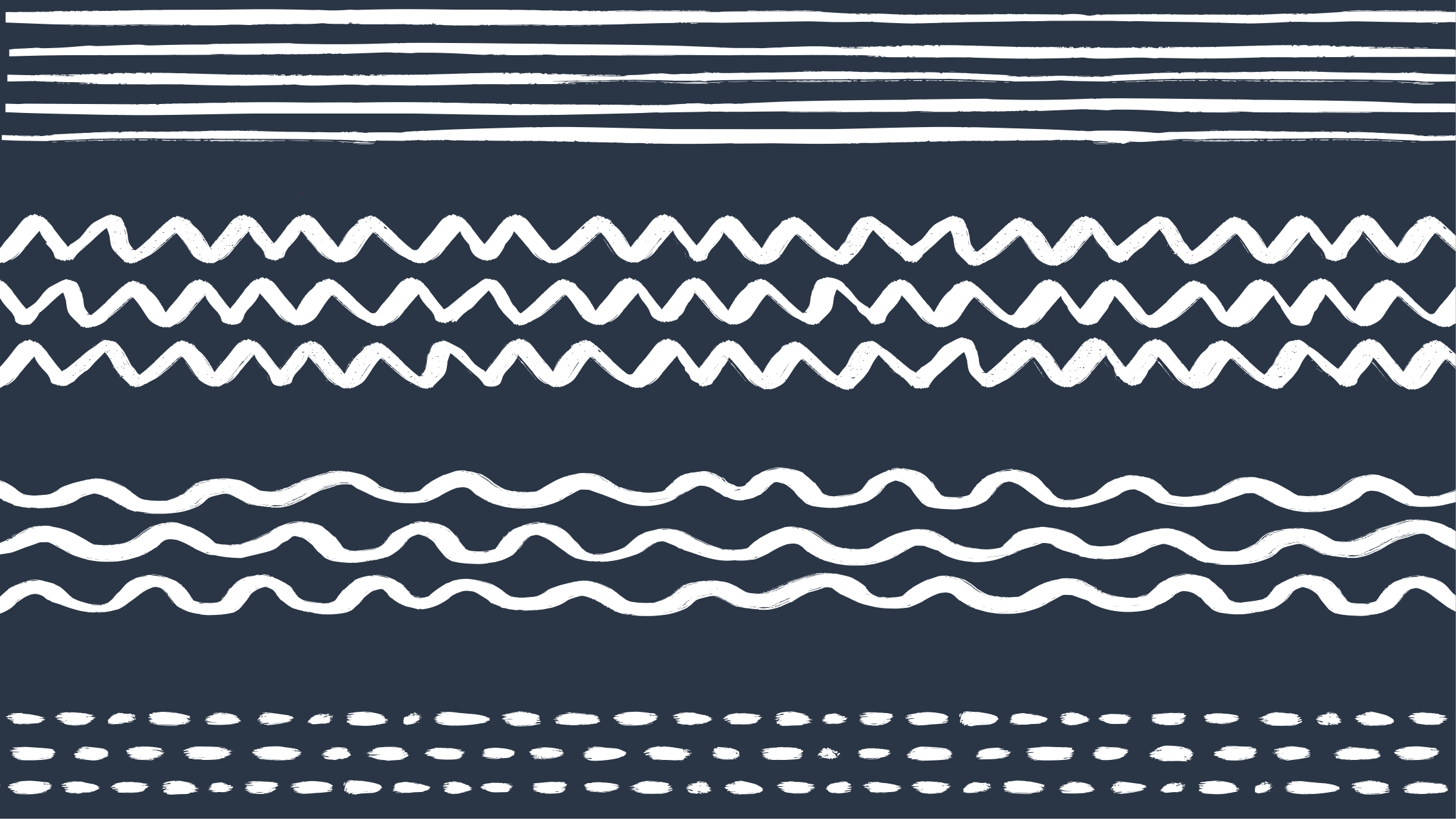 Curvy Line Arrangement stripes vinyl rug - TenStickers