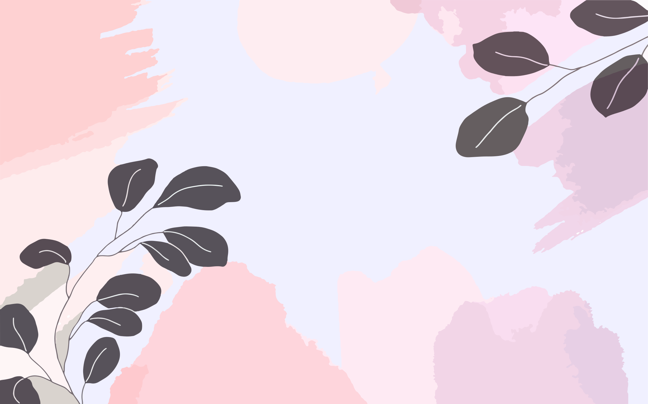 Elegant Leaf Pattern flower vinyl rug - TenStickers