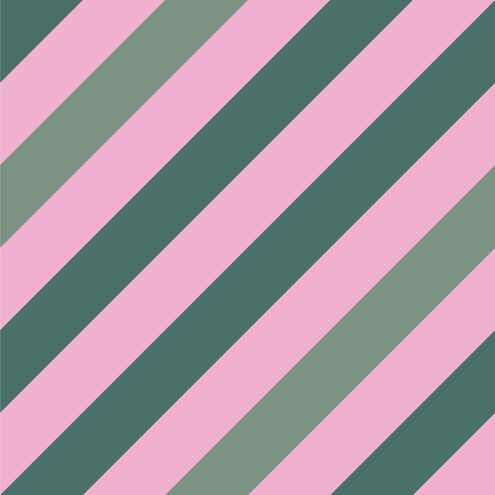 Grey and pink lines stripes vinyl rug - TenStickers