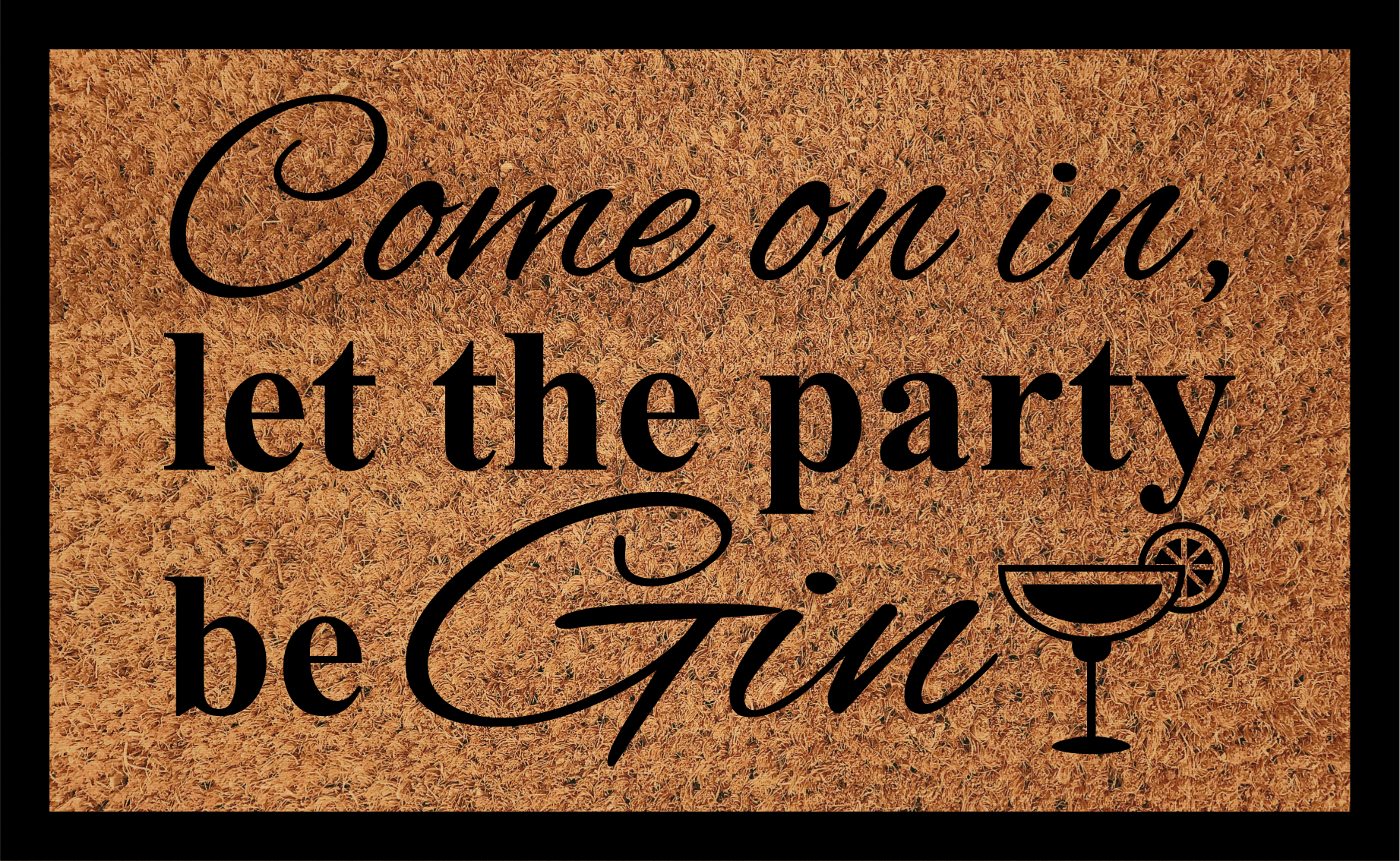 Welcome quote party entrance hall tiles - TenStickers