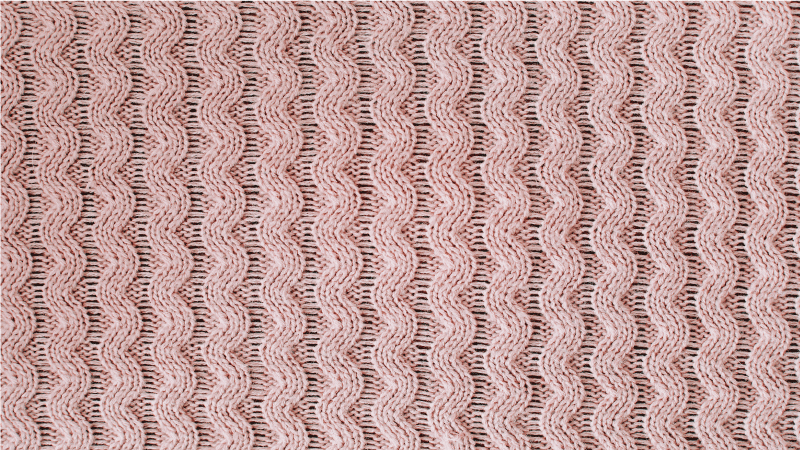Wavy Pattern bedroom vinyl rug - TenStickers