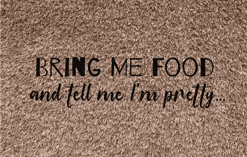 Bring Me Food  entrance hall tiles - TenStickers