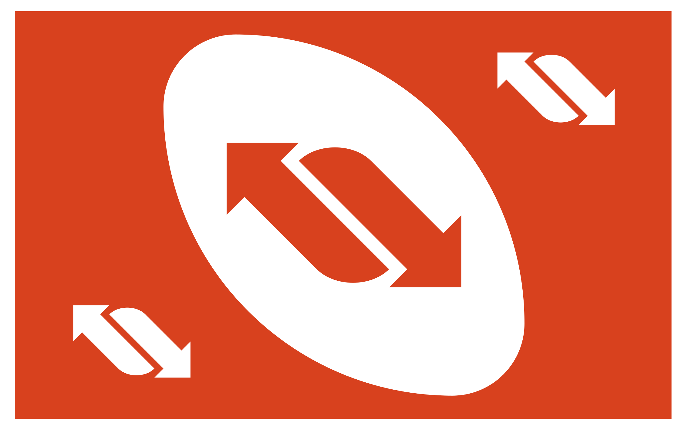 Uno cards return in red color  hall tiles - TenStickers