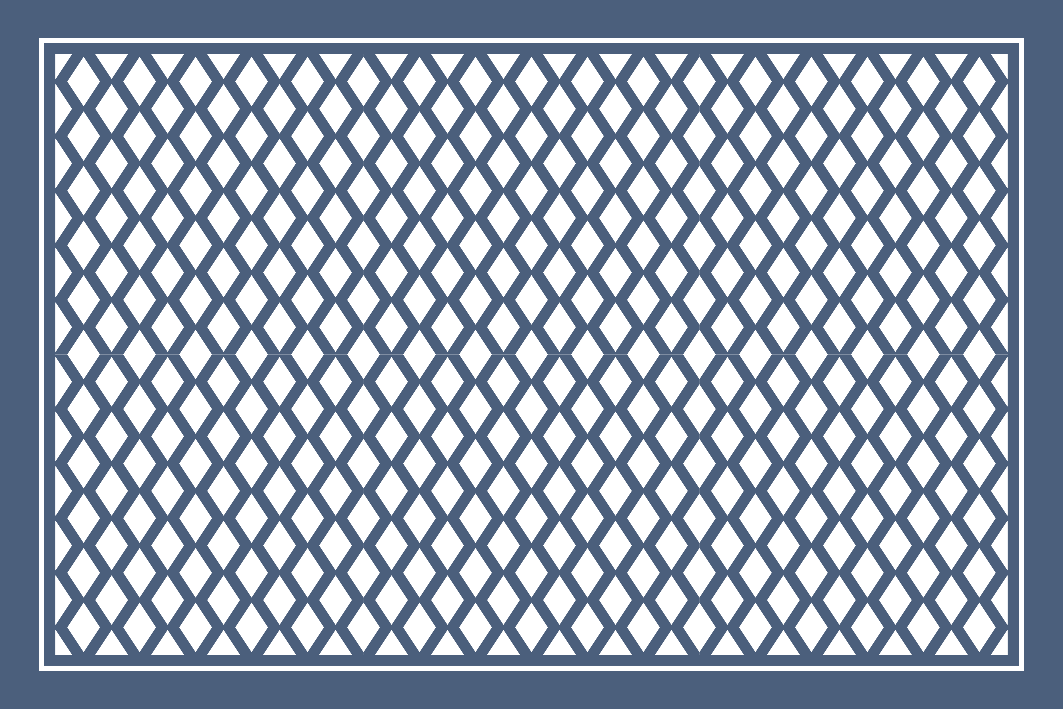 Diamond pattern "Hampton Style" geometric rugs - TenStickers