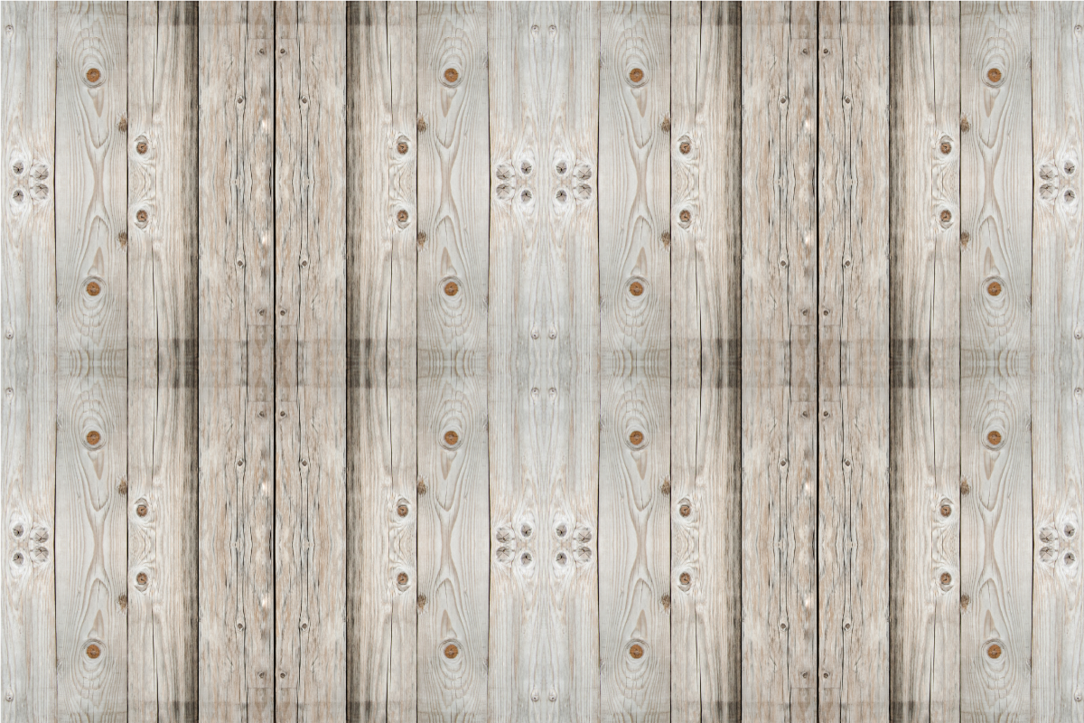 White pine wood effect  vinyl floor rug - TenStickers