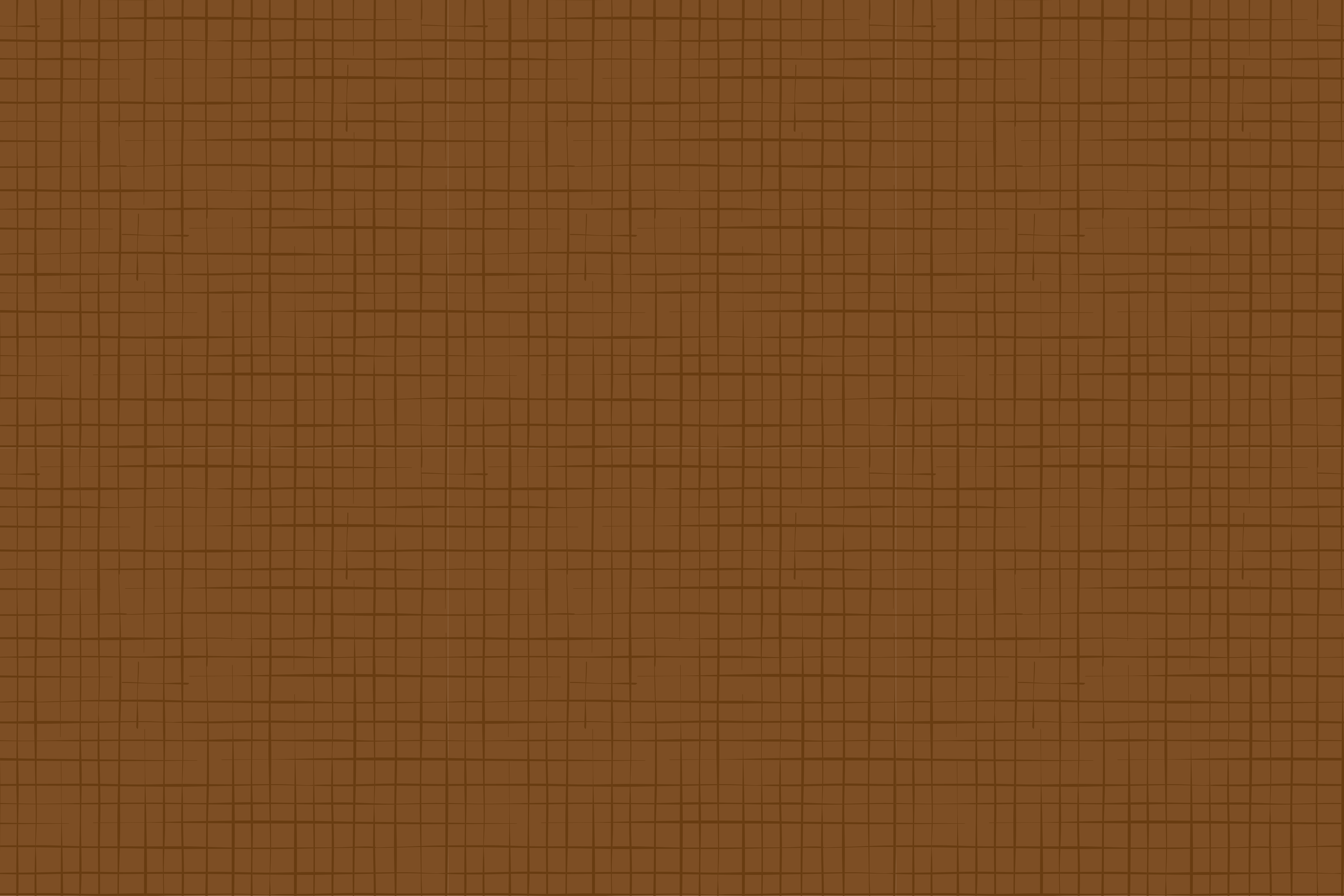 Grid pattern surface brown vinyl rug - TenStickers