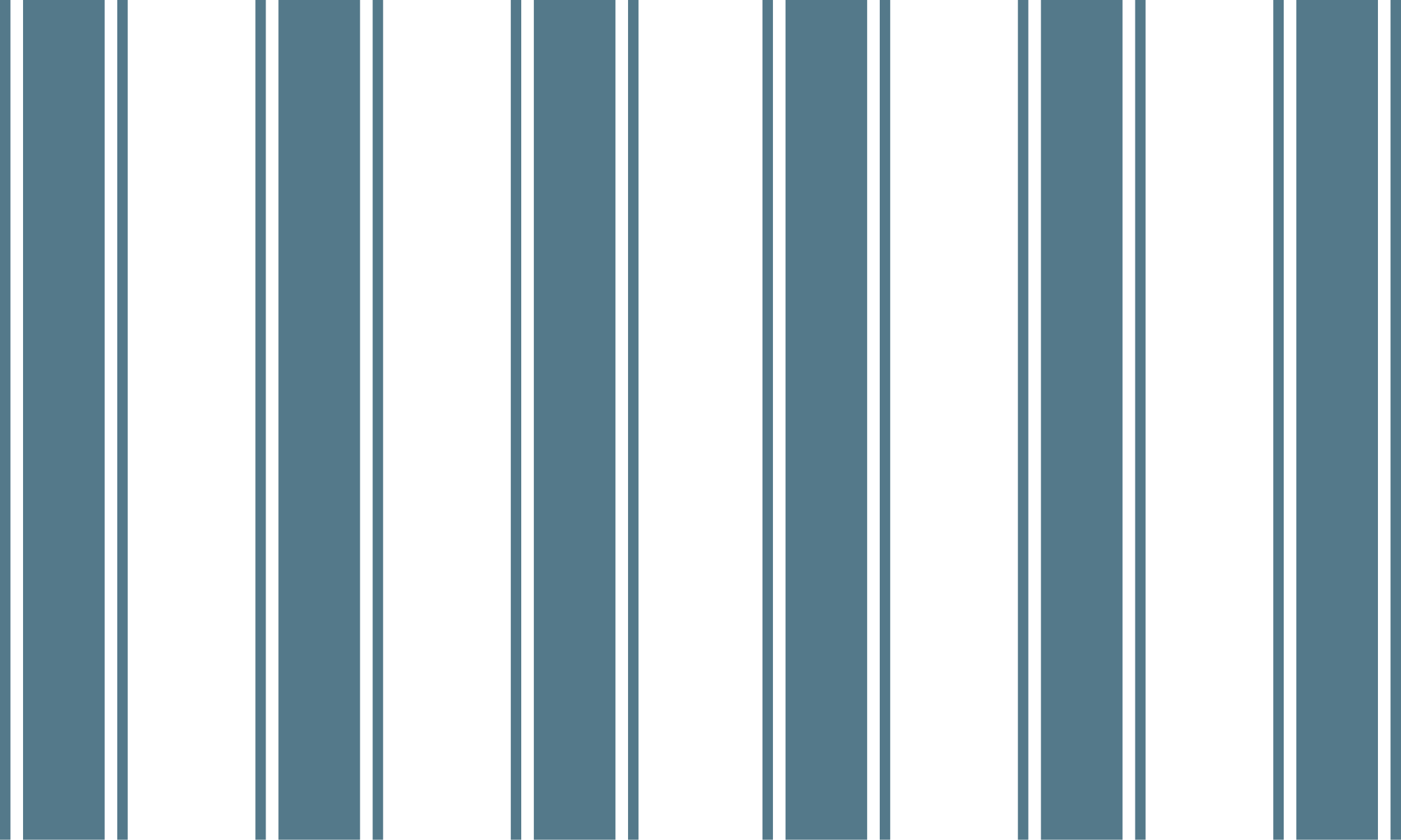 Blue and white "Hamptons" stripes carpet - TenStickers
