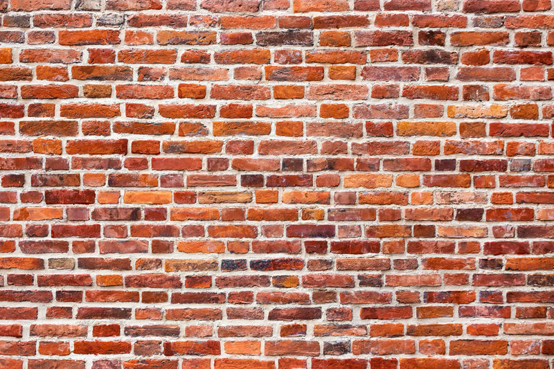 Classic bricks "Industrial Style" rug - TenStickers