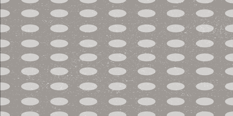 Polka Dot Pattern stripes vinyl floormat - TenStickers