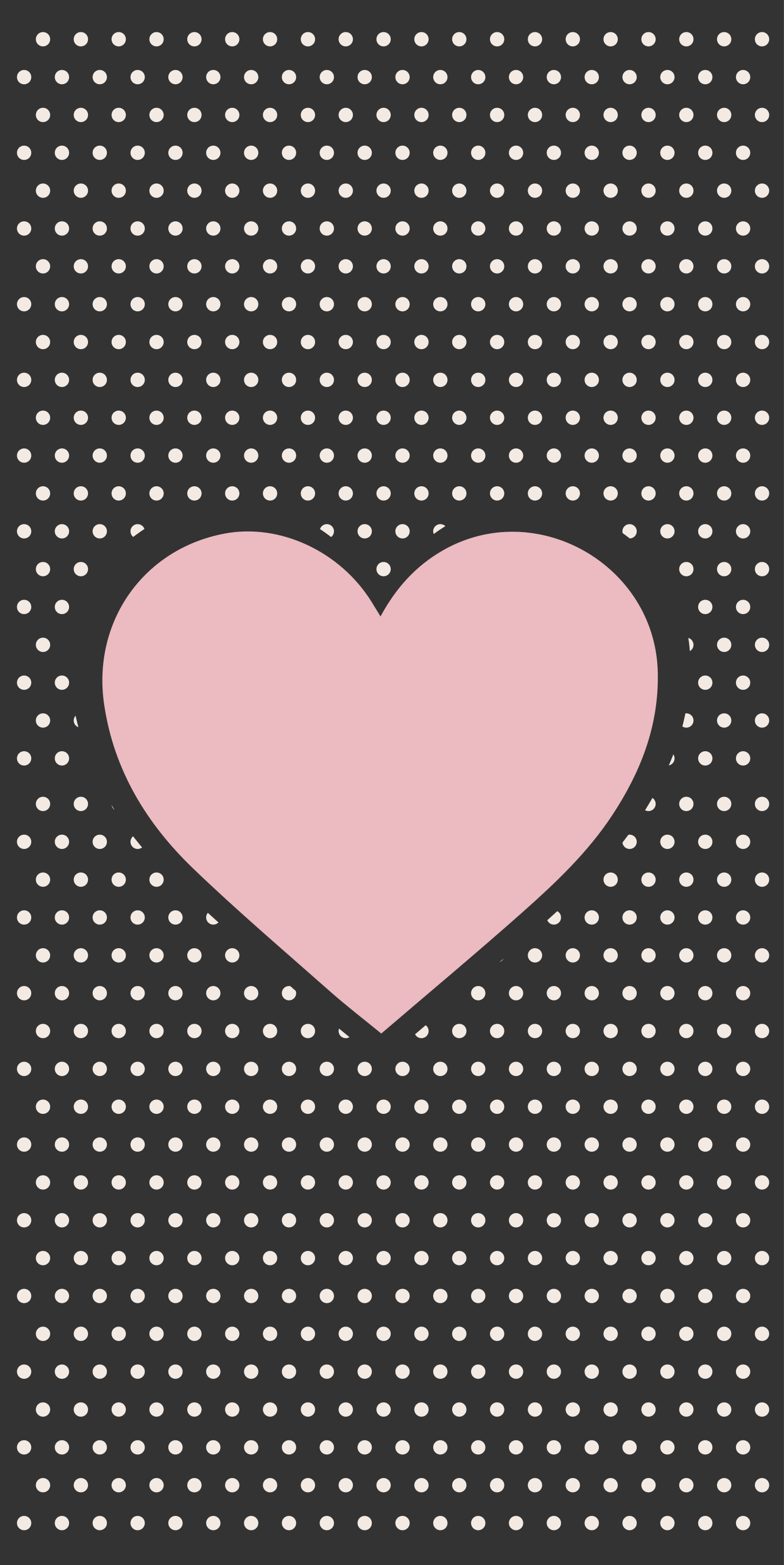 Pink hearts and dots baby play mat - TenStickers