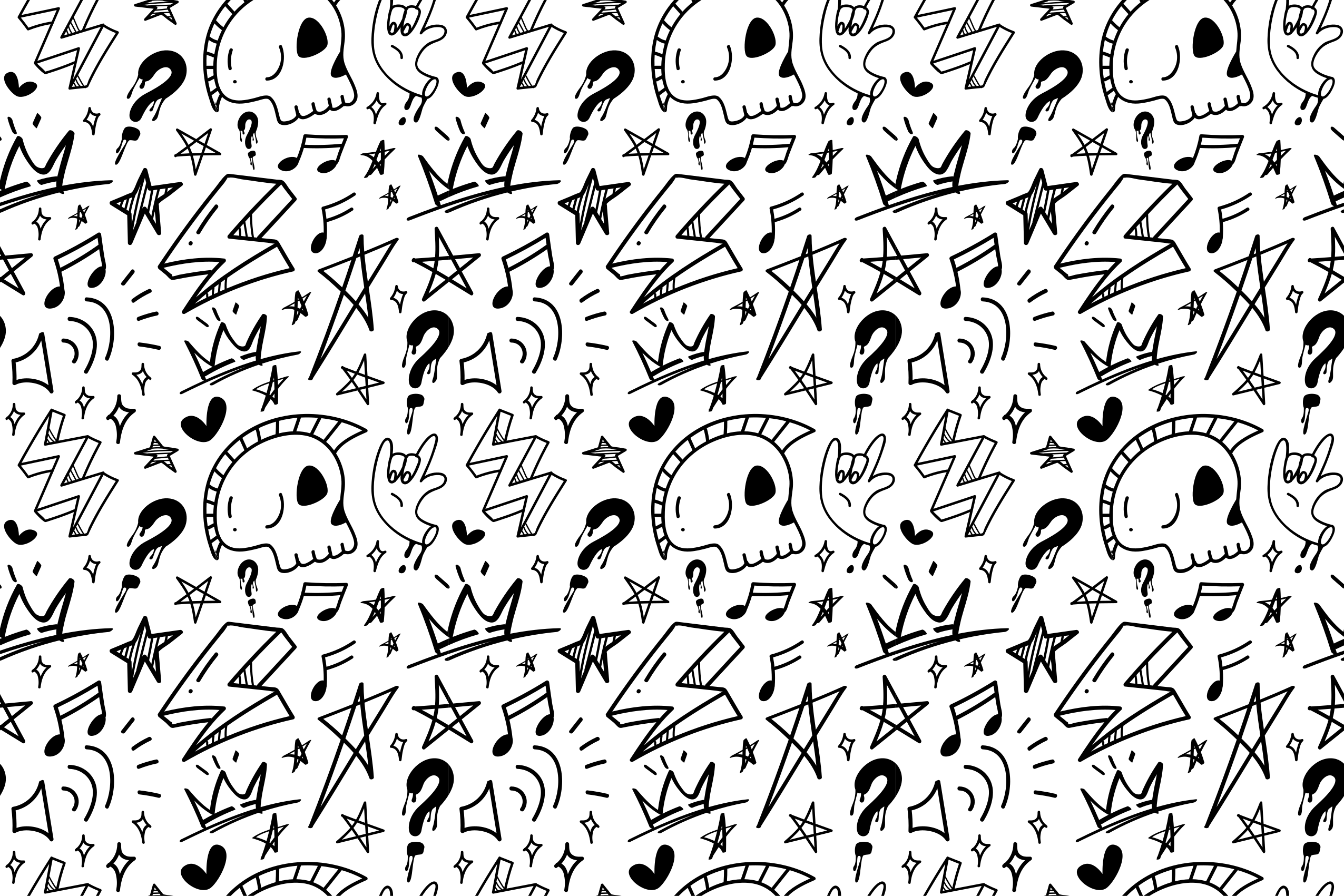 Eclectic Teen Patterns teenage bedroom vinyl rug - TenStickers