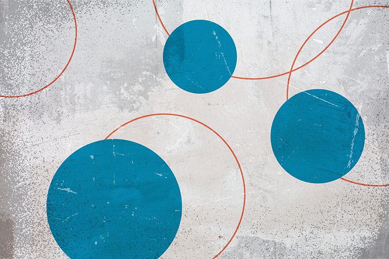 Brutalism design geometric rugs - TenStickers