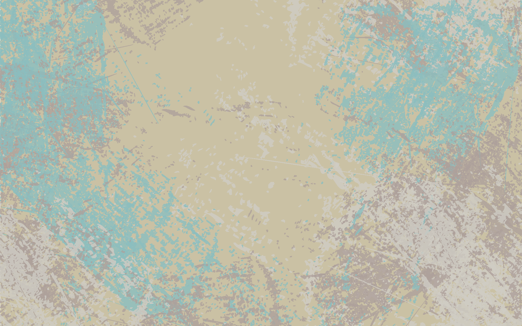 Yellow & Blue abstract design dining room vinyl rug - TenStickers