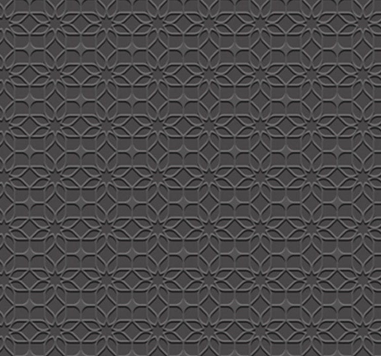 Geometric Textured Pattern metal wallpaper - TenStickers