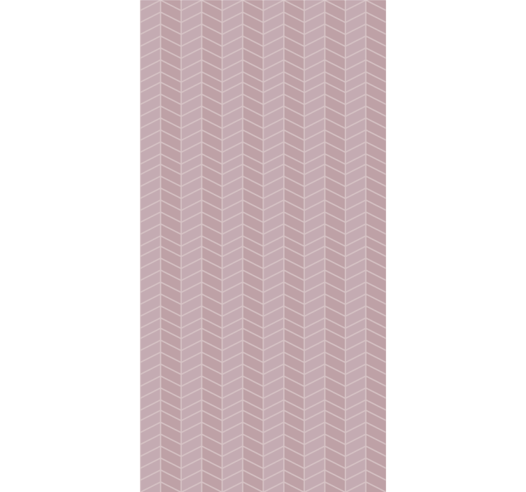 Chevron simple motif geometric wallpaper - TenStickers