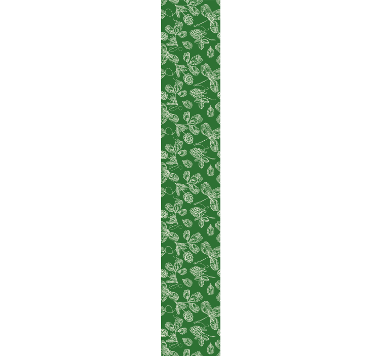 Leafy Green Design nature wallpaper - TenStickers