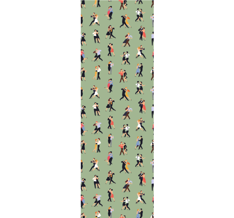 Dancing Couples customised wallpaper - TenStickers