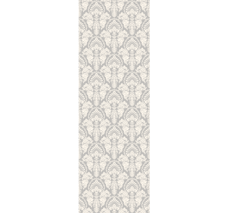 Elegant Floral Scroll baroque wallpaper - TenStickers