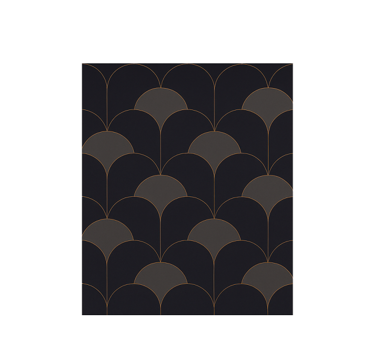 1920's arches design vintage wallpaper - TenStickers