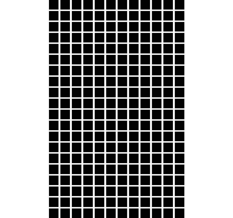 Geometric wallpaper gray squares scale - TenStickers