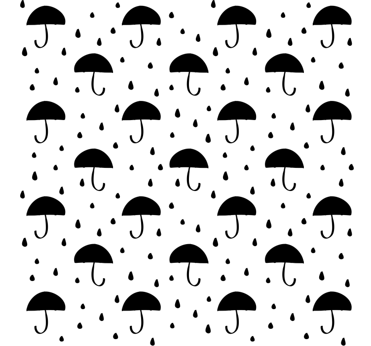 Geometric wallpaper raindrop confetti - TenStickers