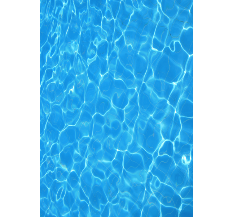 Living room wallpaper in blue water texture - TenStickers