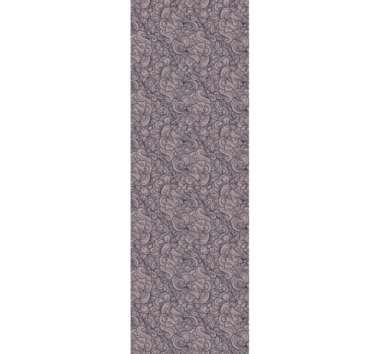 Ornamental wallpaper abstract paisley design - TenStickers