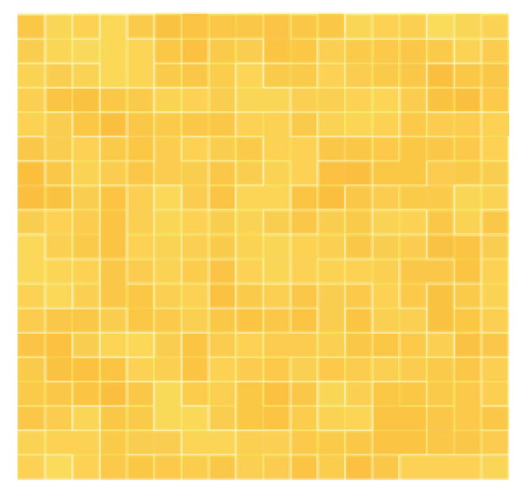 Ornamental wallpaper mosaic pattern design - TenStickers