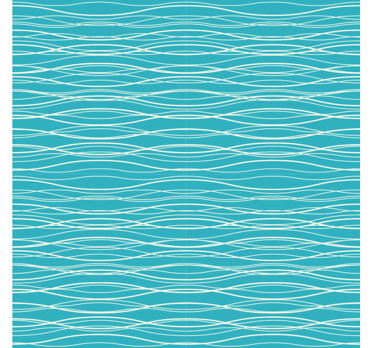 Bedroom wallpaper inspired by natural seawater - TenStickers