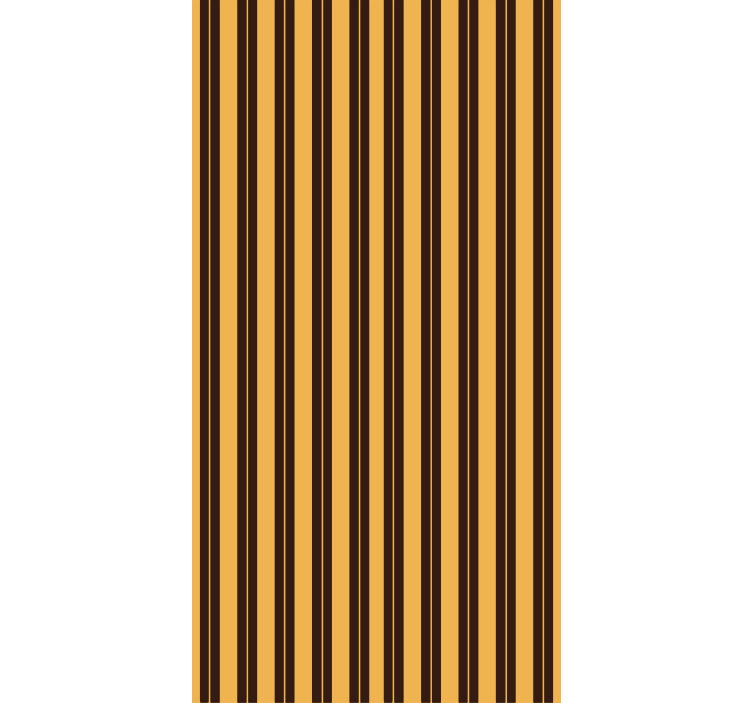 Ornamental wallpaper vintage striped design - TenStickers