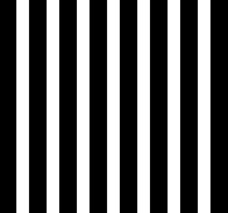 Living room wallpaper monocolor vertical stripes - TenStickers