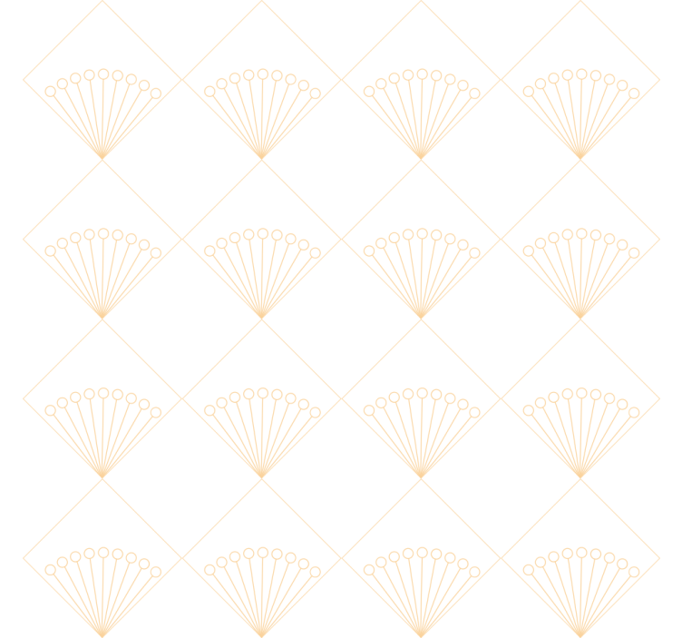 Living room wallpaper white art deco design - TenStickers