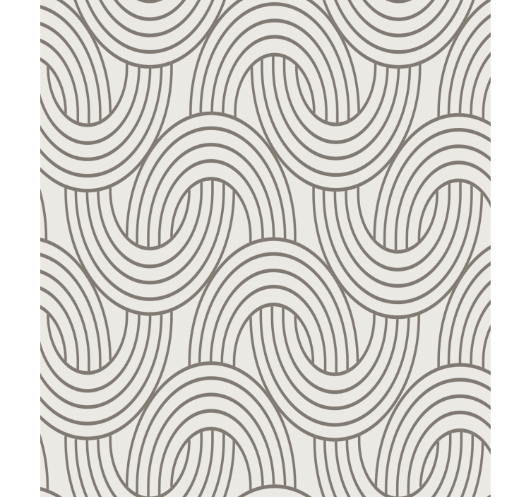 Texture pattern wallpaper art deco illusion design - TenStickers