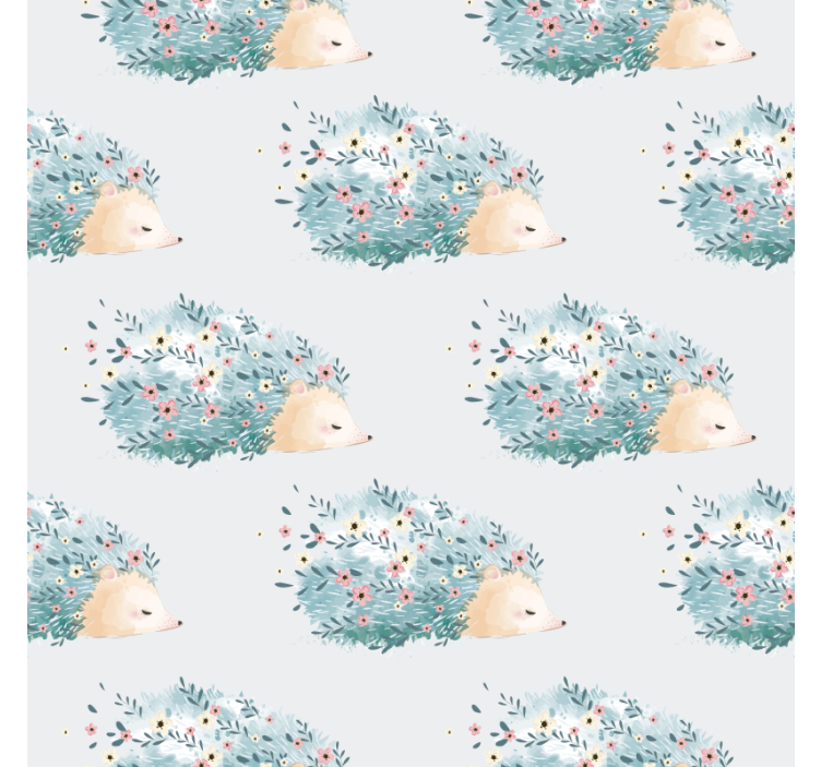 Texture pattern wallpaper porcupine design - TenStickers