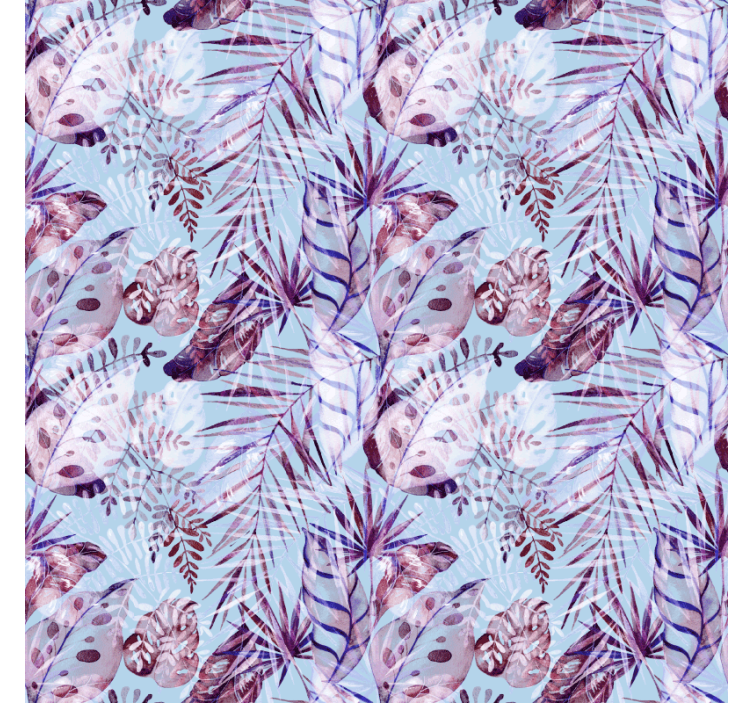 Bedroom wallpaper floral foliage designs - TenStickers