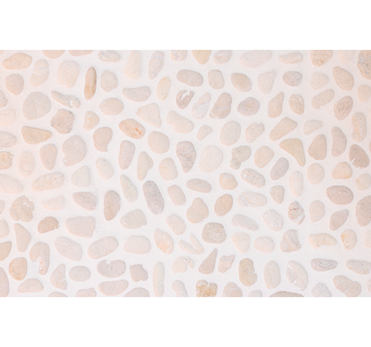 Animal wallpaper neutral pebble design - TenStickers
