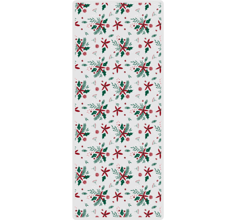 Christmas wallpaper with beautiful christmas design - TenStickers