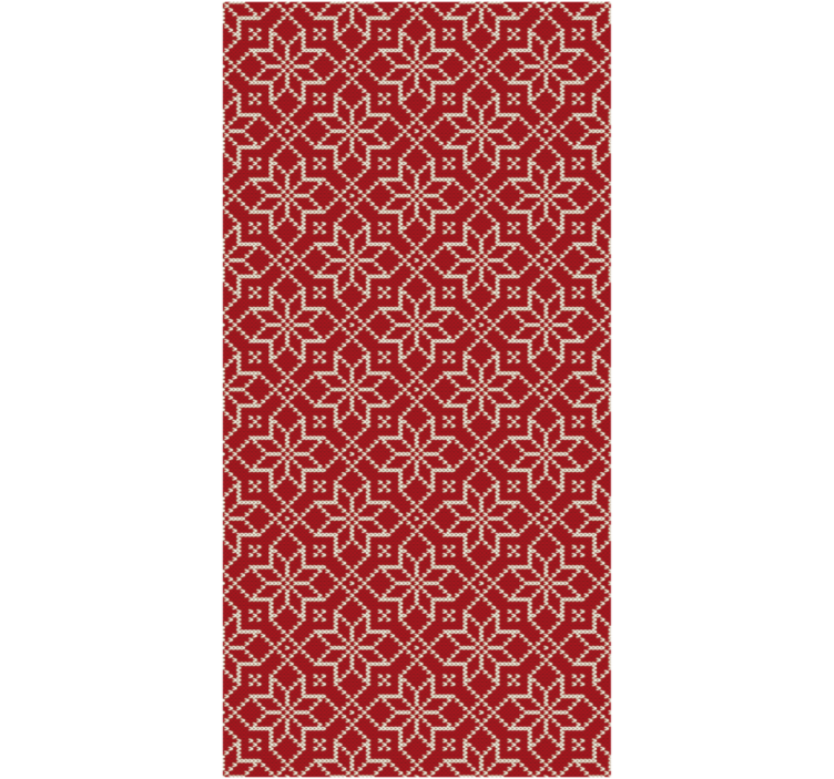 Christmas wallpaper christmas snowflake sweater - TenStickers