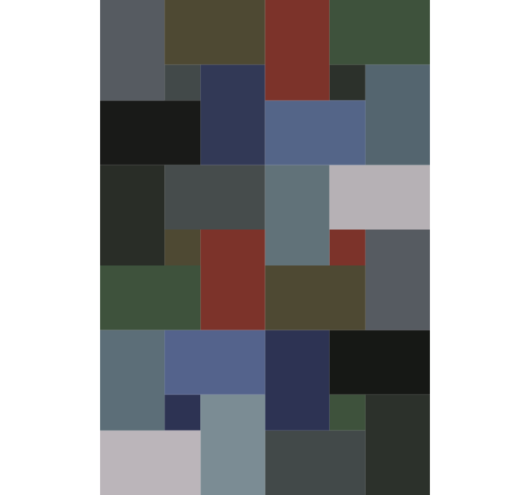 Office wallpaper plain coloured modern tile - TenStickers