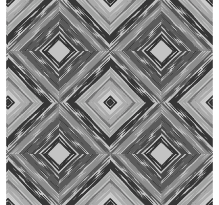 Geometric wallpaper diamond illusion - TenStickers