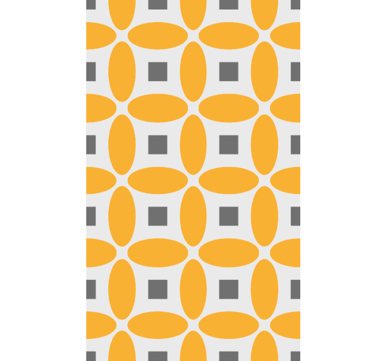 Geometric wallpaper geometric circles - TenStickers