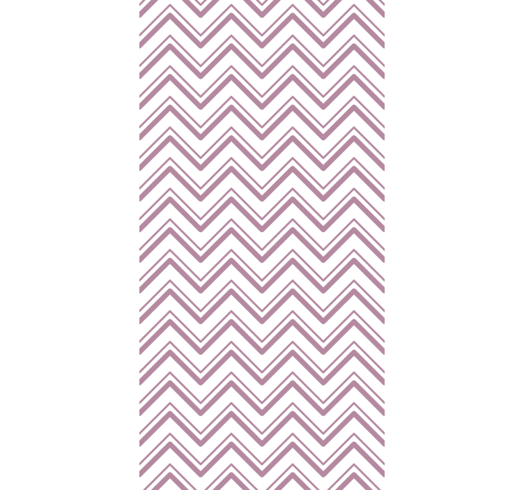 Geometric wallpaper chevron zigzag design - TenStickers