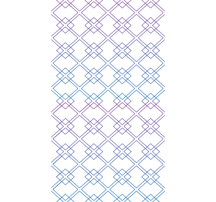 Geometric wallpaper diamonds and lines - TenStickers